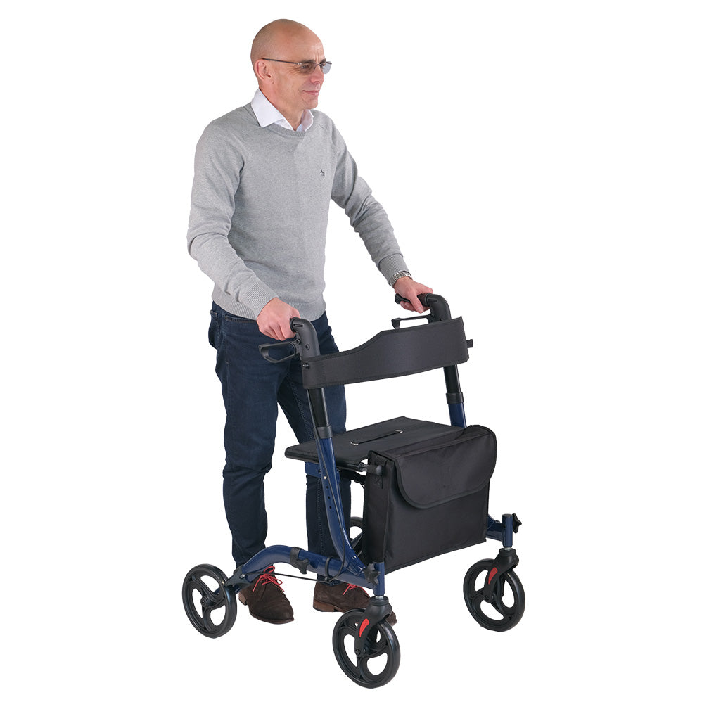 Caremo EasyGlide Rollator Aluminium
