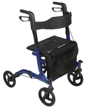 Caremo EasyGlide Rollator Aluminium